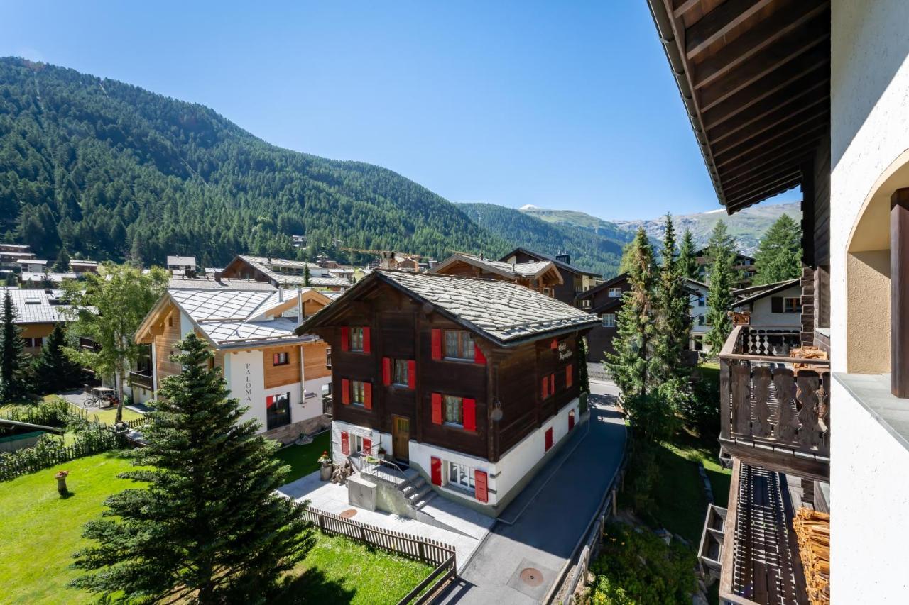 Appartement Haus Zer Weidu à Zermatt Extérieur photo