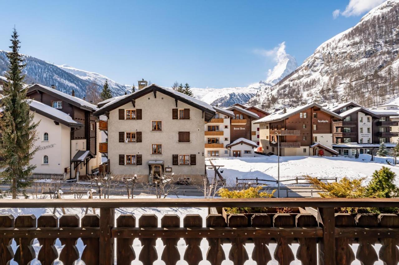 Appartement Haus Zer Weidu à Zermatt Extérieur photo